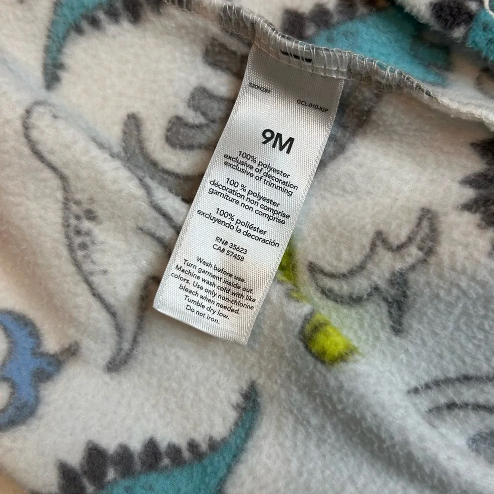 Just One You Made by Carter’s Multicolor dinosaur Print One Piece Onesie Baby 9M